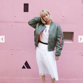 アルファインダストリーズ(ALPHA INDUSTRIES)のチョコアイス様専用 ALPHA MA-1 カーキ (ブルゾン)