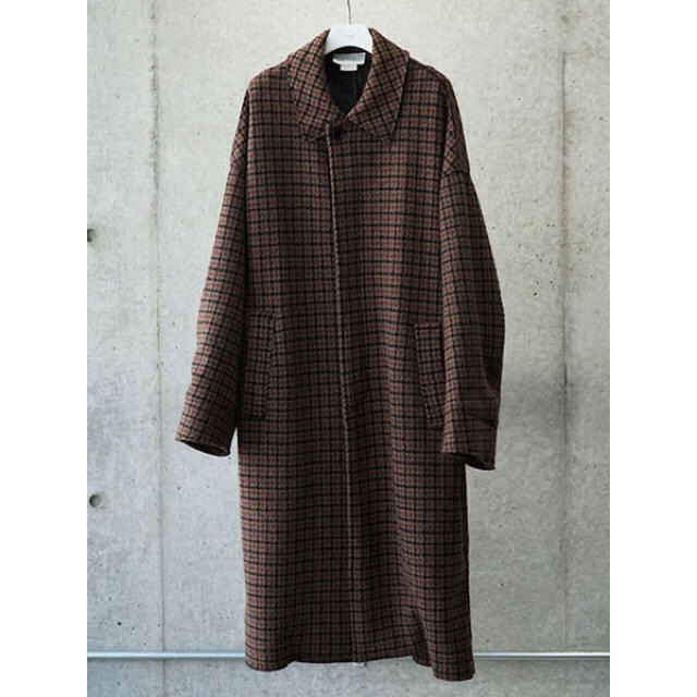 yoke 19aw ニットバルカラーコート