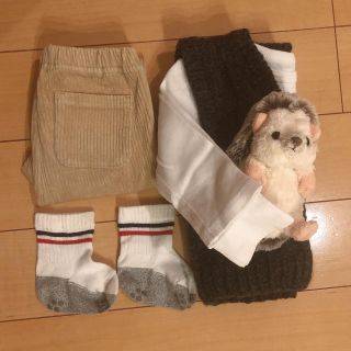 ムジルシリョウヒン(MUJI (無印良品))の子供服 秋・冬 コーディネートまとめ売り(ニット/セーター)