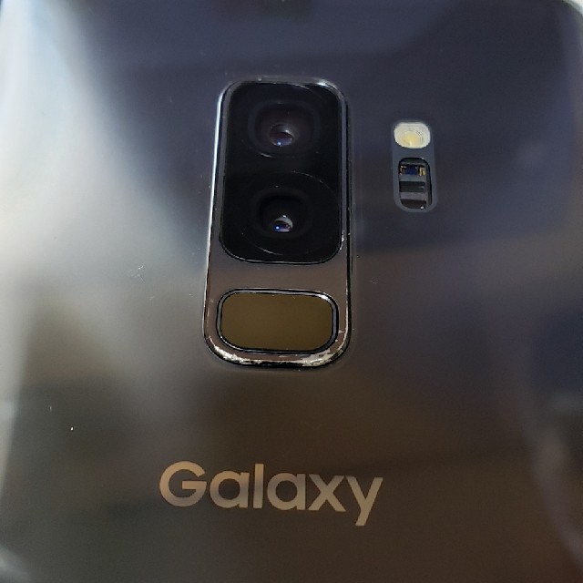 Galaxy s9 +　au　Galaxys9plus　本体　フルカバー付き