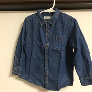 ザラキッズ(ZARA KIDS)のZara  Baby Boy デニムシャツ 104㎝(ブラウス)