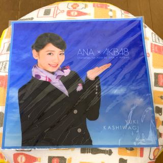 エーエヌエー(ゼンニッポンクウユ)(ANA(全日本空輸))のANA×AKB オフィシャルエアライン記念プレミアム推しタオル(アイドルグッズ)