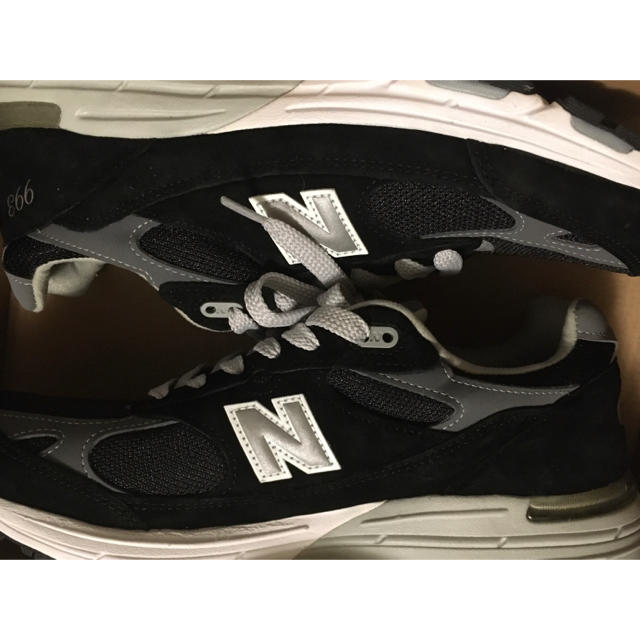 New Balance(ニューバランス)の【新品】new balance MR 993 BK ブラック 28cm メンズの靴/シューズ(スニーカー)の商品写真