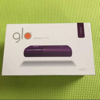 グロー(glo)のglo mini バイオレット　新品未開封(タバコグッズ)