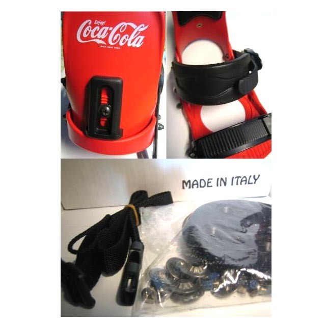 コカ・コーラ(コカコーラ)の激レア 長野オリンピックモデルコカコーラ スノーボードセット 非売品 新品 スポーツ/アウトドアのスノーボード(ボード)の商品写真