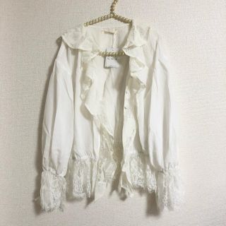 ページボーイ(PAGEBOY)のタグ付き　ページボーイ★フリルブラウス(シャツ/ブラウス(長袖/七分))