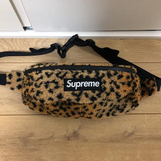 シュプリーム(Supreme)のSupreme Leopard Fleece Waist Bag ウエストバッグ(ウエストポーチ)