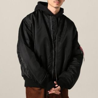 アルファインダストリーズ(ALPHA INDUSTRIES)のalpha industry ma-1 オーバーサイズ アルファ ボンバー(フライトジャケット)