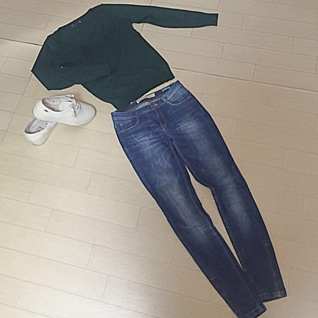 ZARA(ザラ)のスキニーデニム☆ZARA レディースのパンツ(デニム/ジーンズ)の商品写真