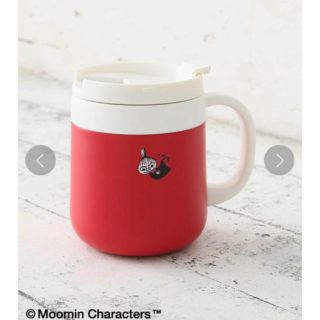 アフタヌーンティー(AfternoonTea)の完売品 Moomin×Afternoon Tea/ステンレス マグカップ レッド(グラス/カップ)