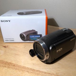 ソニー(SONY)の【値下げしました！】HDR-CX680 SONY(ビデオカメラ)