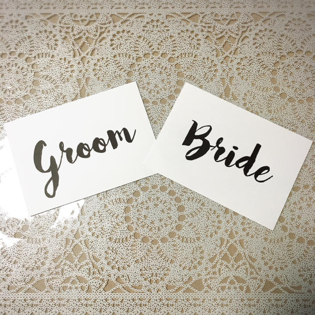 結婚式受付サイン インテリア/住まい/日用品のインテリア小物(フォトフレーム)の商品写真