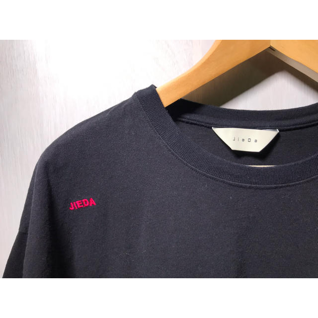 Jieda(ジエダ)のJieDa SWITCHINGBIG TEE ブラック サイズ1 メンズのトップス(Tシャツ/カットソー(半袖/袖なし))の商品写真