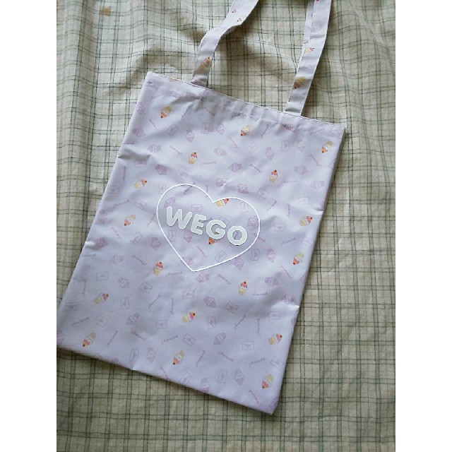 WEGO(ウィゴー)のWEGO ☆ペタンコトートバッグ レディースのバッグ(トートバッグ)の商品写真