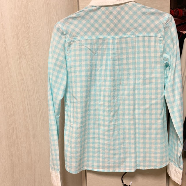 Avail 美品 ギンガムチェックシャツ ブラウス 水色の通販 By Calpg S Shop アベイルならラクマ