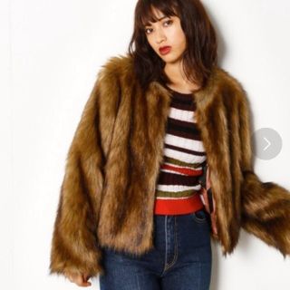 スライ(SLY)のsly FAUX FUR COAT(毛皮/ファーコート)