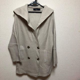 ザラ(ZARA)のニットジャケット(ノーカラージャケット)