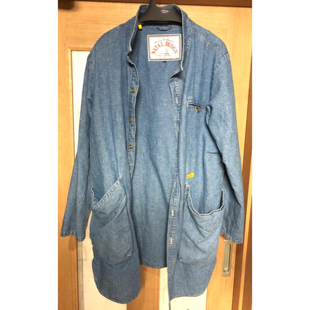 NATAL DESIGN(ネイタルデザイン)のs.s.s様専用　【ネイタルデザイン】SHOP COAT CHAMBRAY  メンズのジャケット/アウター(Gジャン/デニムジャケット)の商品写真