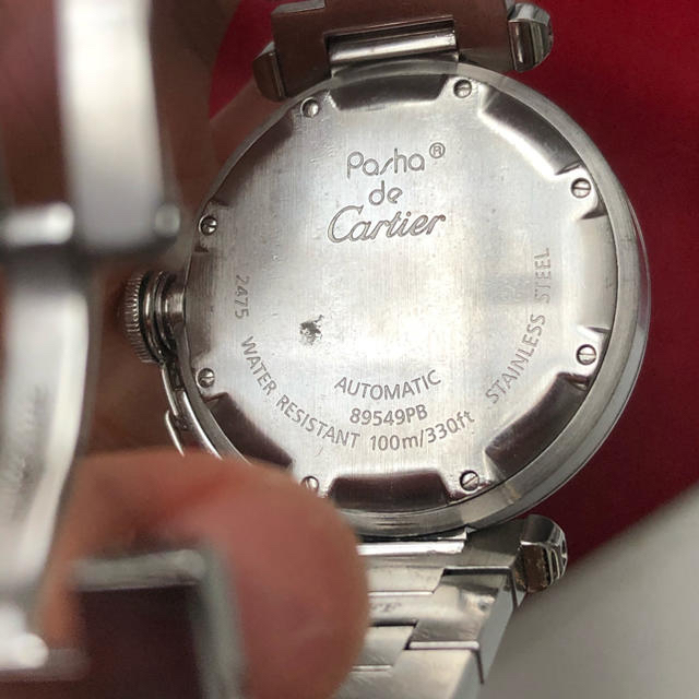 Cartier(カルティエ)の最終値下げ　早い者勝ち　カルティエ パシャC ビッグデイト メンズの時計(腕時計(アナログ))の商品写真