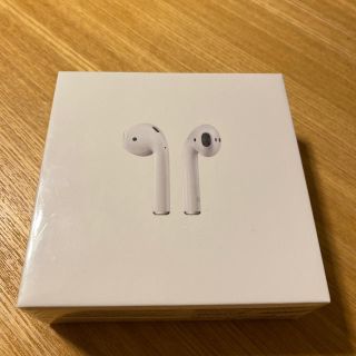 アップル(Apple)のAirPods 2（ワイヤレス充電対応） (ヘッドフォン/イヤフォン)