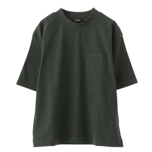 w closet(ダブルクローゼット)の今季！ポケ付きハイネックTシャツ レディースのトップス(シャツ/ブラウス(半袖/袖なし))の商品写真