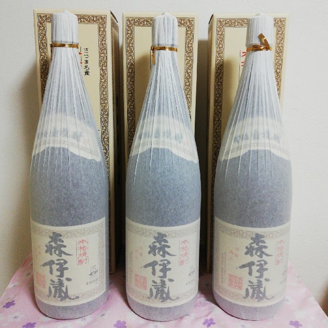 高品質の激安 sake 様専用 専用箱付 森伊蔵1800ml 3本 焼酎 - rinsa.ca