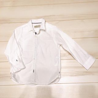 ザラキッズ(ZARA KIDS)のZARA baby 白シャツ(シャツ/カットソー)