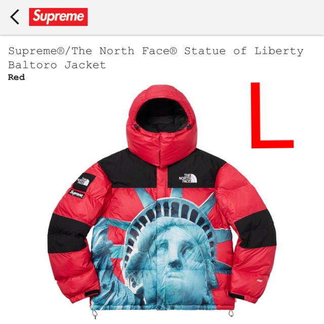 supreme×The North Face Statue of Liberty