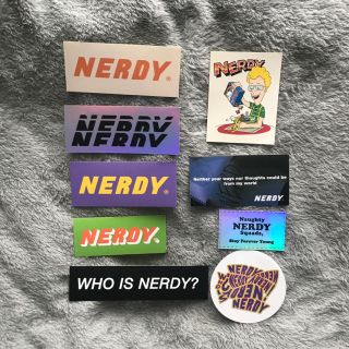 シュプリーム(Supreme)のブラックフライデー！NERDY ノルディ ステッカー 9枚セット(その他)