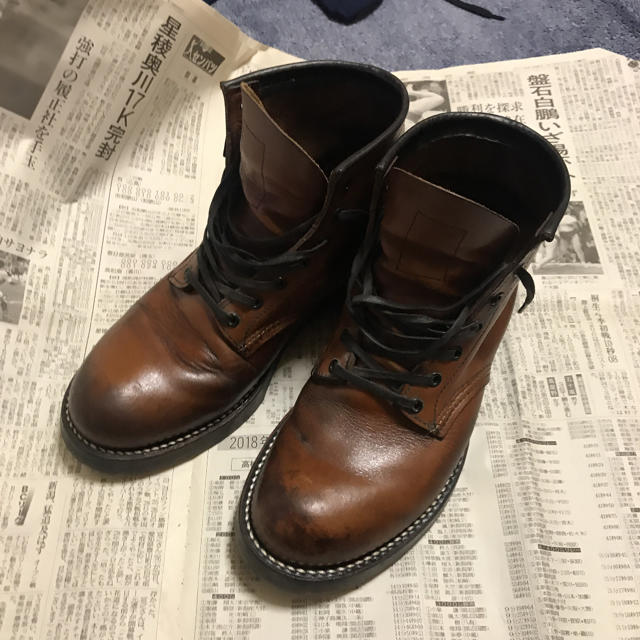 REDWING(レッドウィング)のカスタム　レッドウィング　red wing ベックマン　ブーツ　26.0 メンズの靴/シューズ(ブーツ)の商品写真