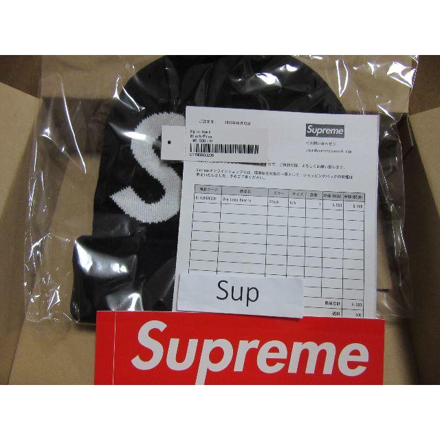 新品 19AW Supreme Big Logo Beanie ビーニー 黒19FW