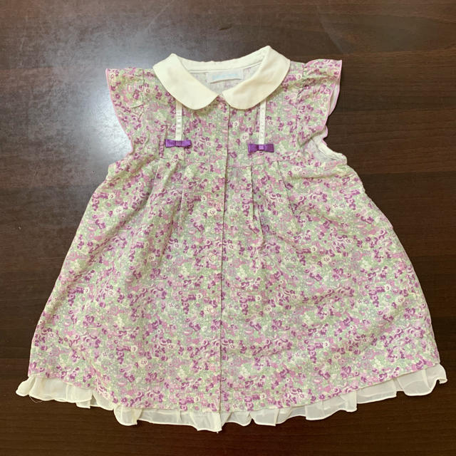 BeBe(ベベ)のpippi様専用 Bebe 花柄ワンピース キッズ/ベビー/マタニティのキッズ服女の子用(90cm~)(ワンピース)の商品写真