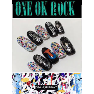 One Ok Rock Oneokrockネイルチップ の通販 ラクマ