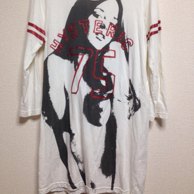 HYSTERIC GLAMOUR(ヒステリックグラマー)のヒステリックグラマーロングカットソー レディースのトップス(カットソー(長袖/七分))の商品写真