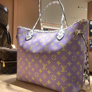 ルイヴィトン(LOUIS VUITTON)の日本完売品☆期間限定出品11/24迄☆ジャイアントモノグラム☆ネバーフルMM☆(トートバッグ)