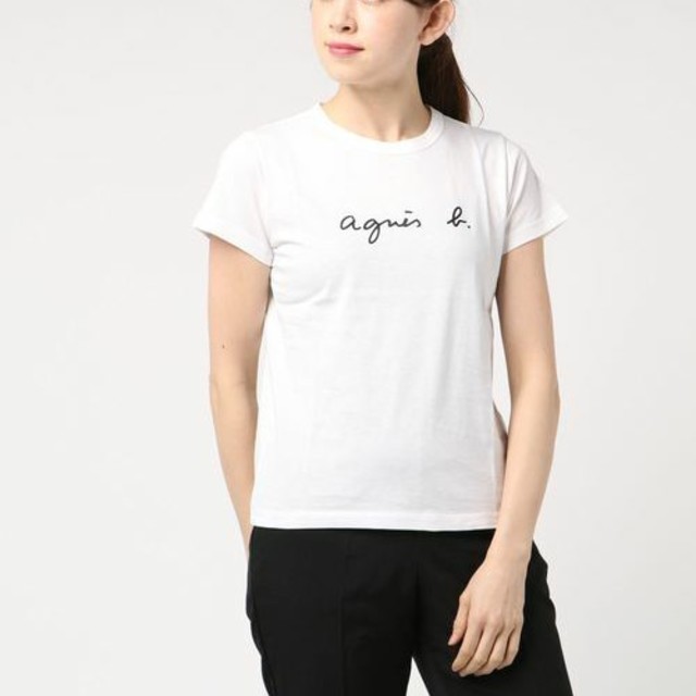 agnes b.(アニエスベー)の新品未使用 agnes b. ロゴTシャツ レディースのトップス(Tシャツ(半袖/袖なし))の商品写真