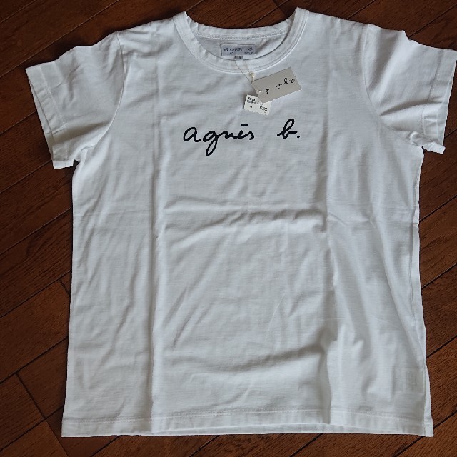 agnes b.(アニエスベー)の新品未使用 agnes b. ロゴTシャツ レディースのトップス(Tシャツ(半袖/袖なし))の商品写真