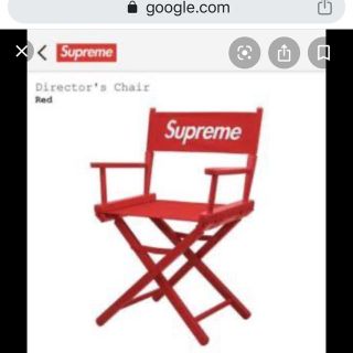 シュプリーム(Supreme)のSupreme directors chair(折り畳みイス)