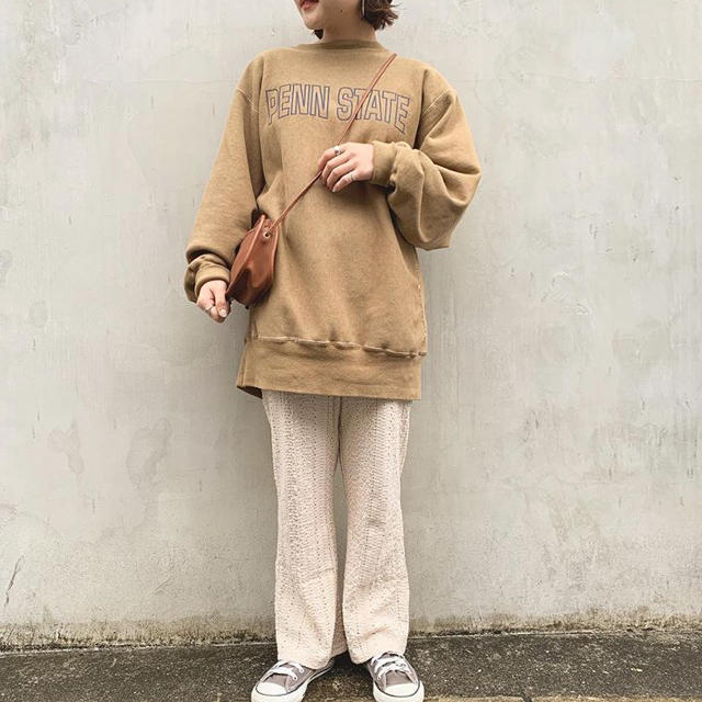 flower used スウェット Champion - トレーナー/スウェット