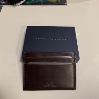 ダニエルウェリントン(Daniel Wellington)のダニエルウェリントン カードケース ダークブラウン 新品・未使用(名刺入れ/定期入れ)