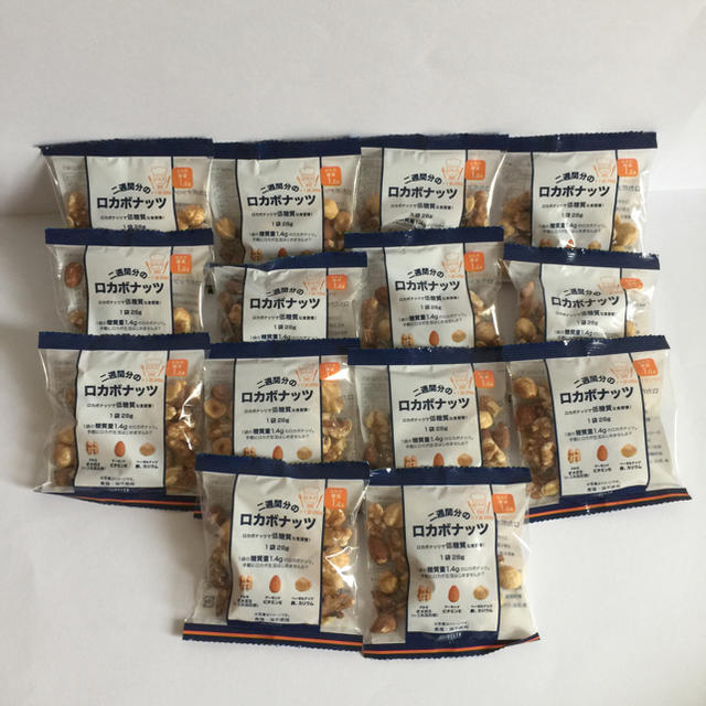 DELTA(デルタ)の低糖質 ロカボナッツ 28g × 12袋 コスメ/美容のダイエット(ダイエット食品)の商品写真