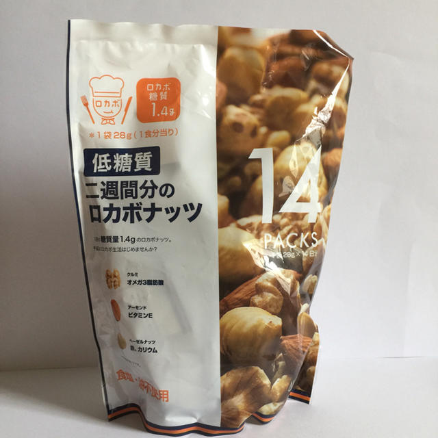 DELTA(デルタ)の低糖質 ロカボナッツ 28g × 12袋 コスメ/美容のダイエット(ダイエット食品)の商品写真