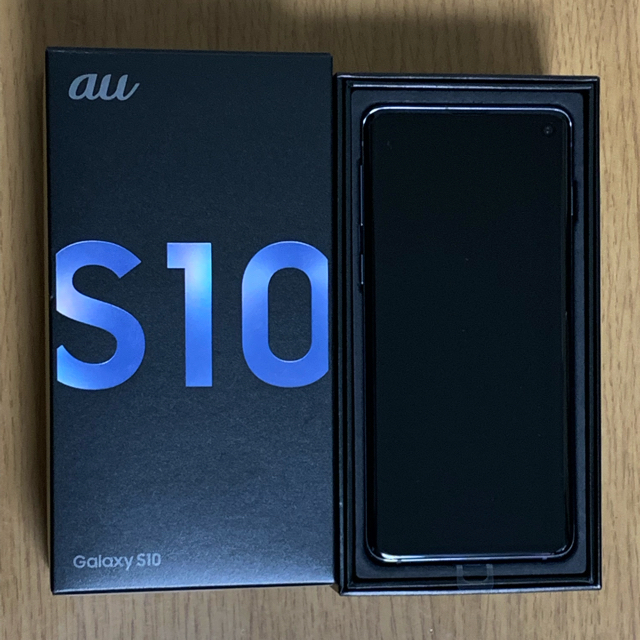 【送料込】GALAXY  S10 au プリズムブルー《未使用》（SIMフリー）