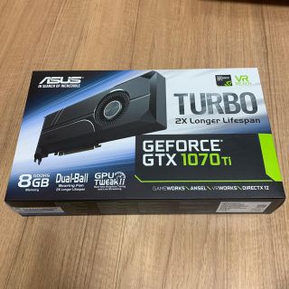 エイスース(ASUS)のグラボ GPU ASUS GEFORCE GTX 1070Ti（送料無料）(PCパーツ)