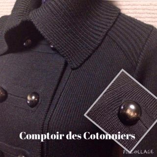 コントワーデコトニエ(Comptoir des cotonniers)のComptoirニットコート(ピーコート)