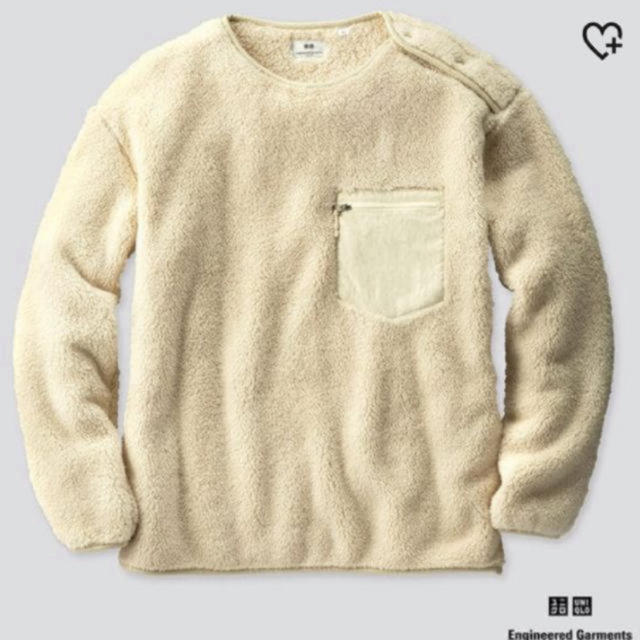 UNIQLO(ユニクロ)のユニクロ　フリースプルオーバー　XL  新品 メンズのトップス(その他)の商品写真