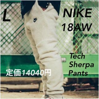 ナイキ(NIKE)の【最終値下げ】ナイキテックフリース ジャガードパンツ L(スウェット)