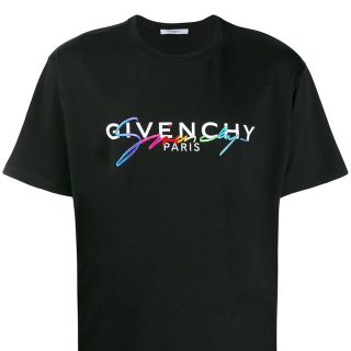 ジバンシィ(GIVENCHY)のGIVENCHY ダブルロゴTシャツ(Tシャツ/カットソー(半袖/袖なし))