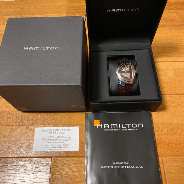 最適な価格 - Hamilton 人気品! 自動 シルバー ブラウン