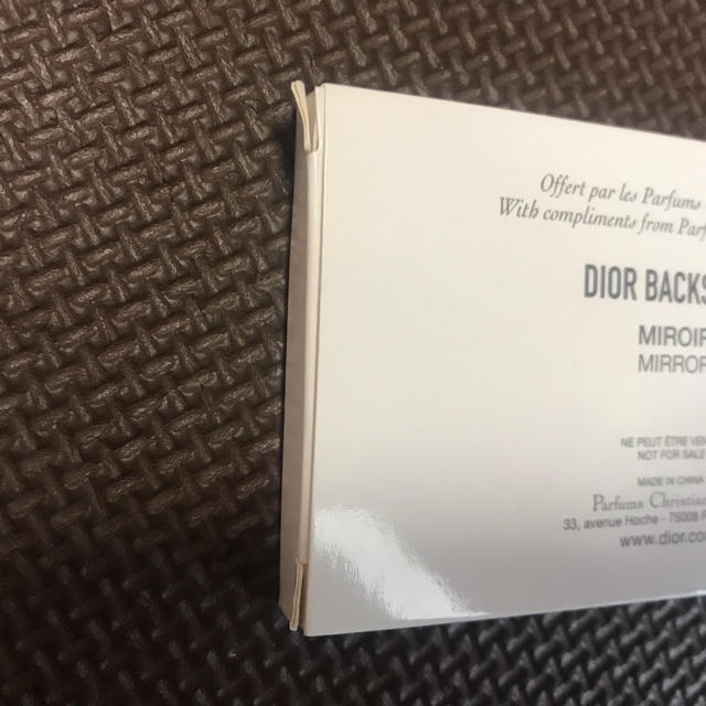 Dior(ディオール)のDIOR BACKSTAGE ミラー コスメ/美容のコスメ/美容 その他(その他)の商品写真
